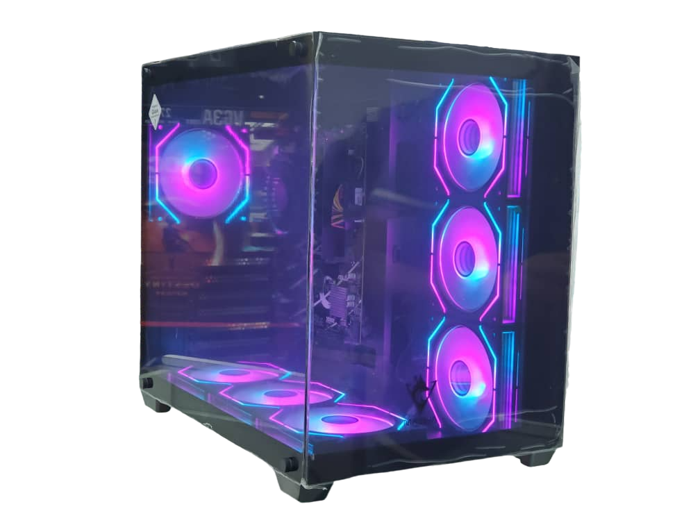 CASE MAGMA V5 7FANS ARGB BLACK